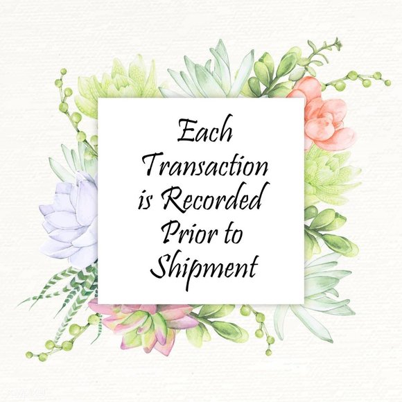 Every Transaction is Recorded Prior to Shipment - Picture 3 of 4